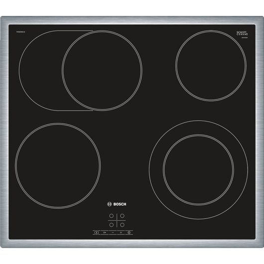 Bosch Backofen SET: HBD631CS60 mit Glaskeramikkochfeld