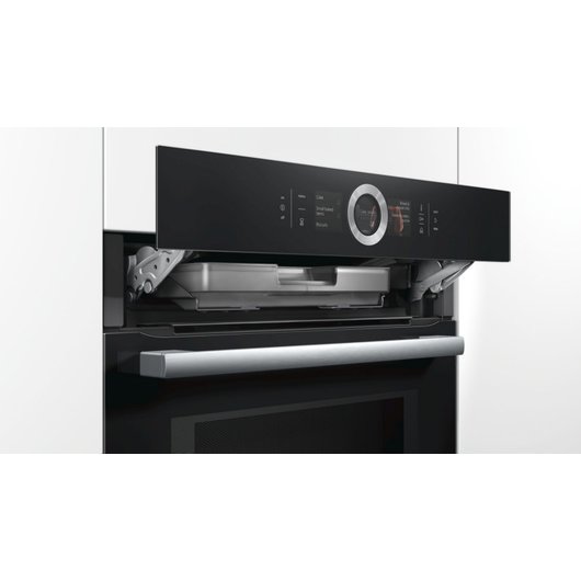 Bosch Backofen mit Mikrowelle und Dampfsto-Funktion Serie | 8 HNG6764B6