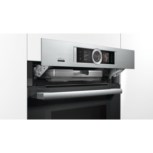 Bosch Backofen mit Mikrowelle und Dampfsto-Funktion Serie | 8 HNG6764S6