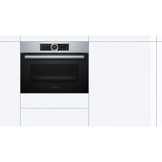 Bosch Kompaktbackofen Edelstahl Serie | 8 CBG635BS3