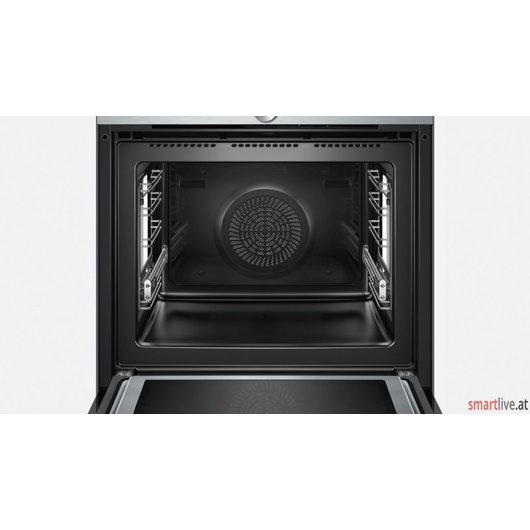 Siemens Mikrowellen-Backofen mit Dampfuntersttzung iQ700 HN678G4S6