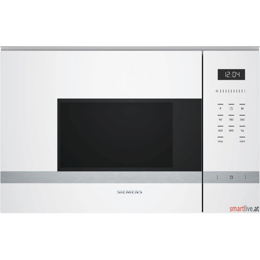 Siemens Einbau-Mikrowelle weiß iQ500 BF525LMW0, € 317,10