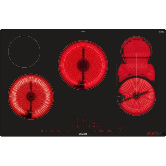Siemens 80 cm Kochfeld autark, Glaskeramik iQ500 ET801LMP1D