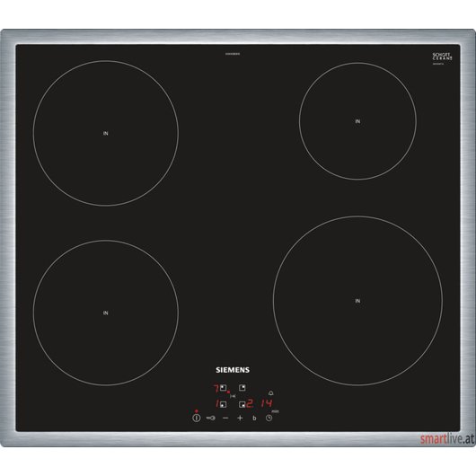 Siemens 60 cm Induktions-Kochfeld autark, Glaskeramik iQ100 EH645BEB1E