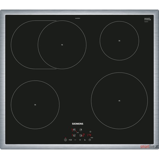 Siemens 60 cm Induktions-Kochfeld autark, Glaskeramik iQ300 EH645BFB1E