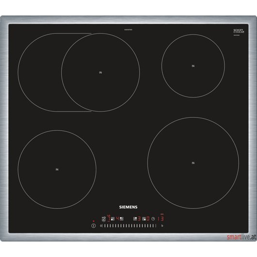 Siemens 60 cm Induktions-Kochfeld autark, Glaskeramik iQ300 EH645FFB1E