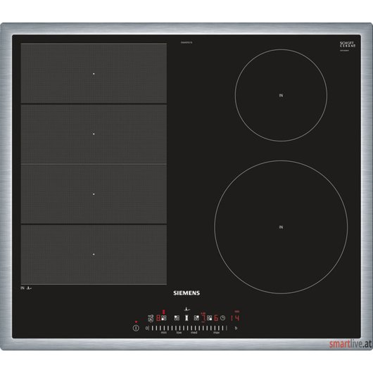 Siemens 60 cm Induktions-Kochfeld autark, Glaskeramik iQ700 EX645FEC1E