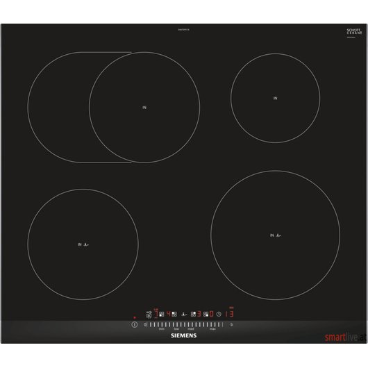 Siemens 60 cm Induktions-Kochfeld autark, Glaskeramik iQ300 EH675FFC1E