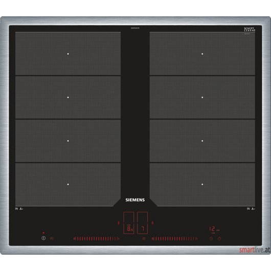 Siemens 60 cm Induktions-Kochfeld autark, Glaskeramik iQ700 EX645LXC1E