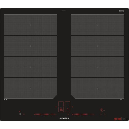 Siemens 60 cm Induktions-Kochfeld autark, Glaskeramik iQ700 EX601LXC1E