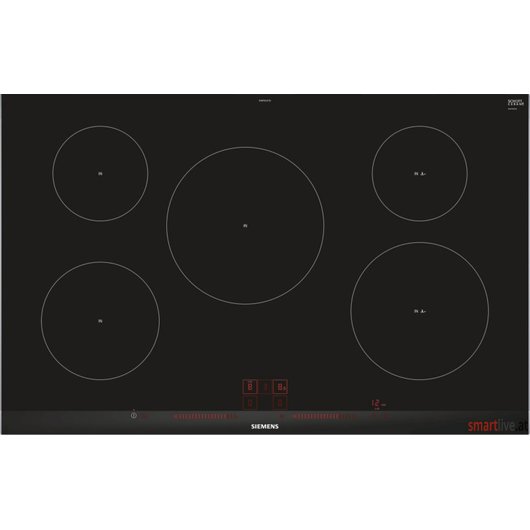 Siemens 80 cm Induktions-Kochfeld autark, Glaskeramik iQ100 EH875LVC1E
