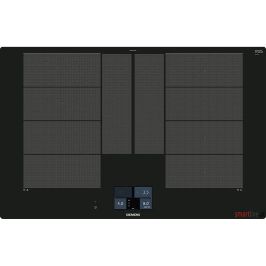 Siemens 80 cm Induktions-Kochfeld autark, Glaskeramik iQ700 EX801KYW1E