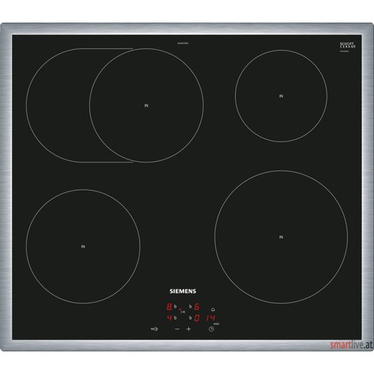 Siemens 60 cm Induktions-Kochfeld, Glaskeramik iQ300 EI645CFB1E