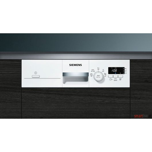 Siemens Geschirrspler 45cm integriert wei iQ300 SR515W03CE