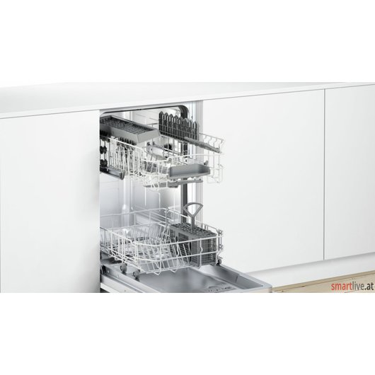 Siemens Geschirrspler 45cm integriert wei iQ500 SR614X00CE