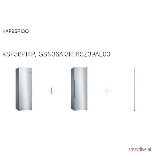 Bosch SbS Set, Gesamtbreite 120 cm Serie | 6 KAF95PI3Q