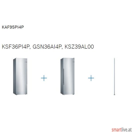 Bosch SbS Set, Gesamtbreite 120 cm Serie | 4 KAF95PI4P