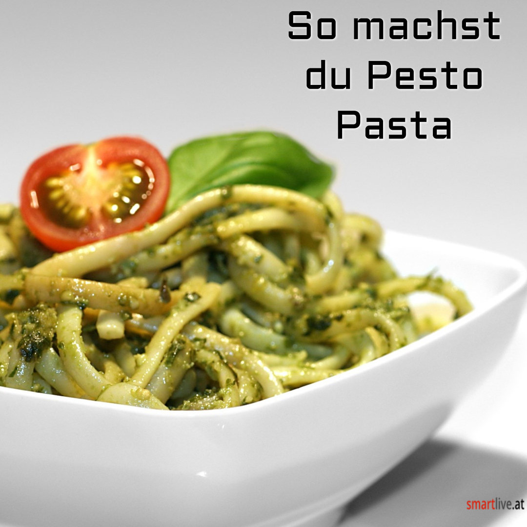 smartlive Rezept Pesto Pasta