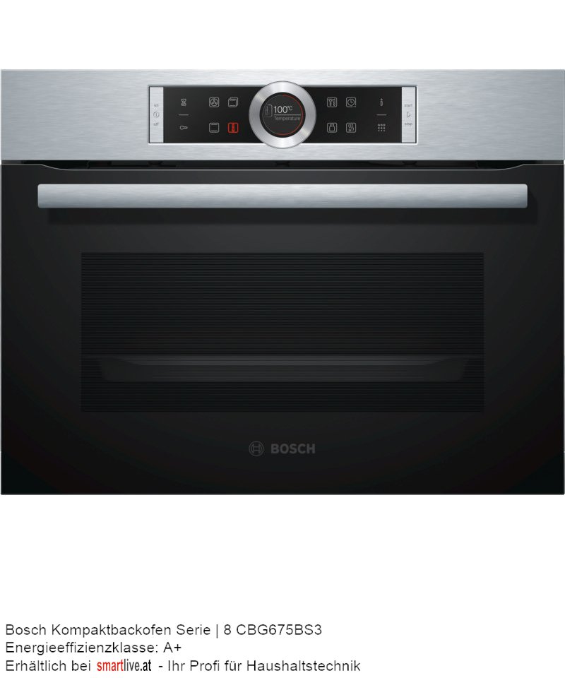 Bosch Kompaktbackofen Serie | 8 CBG675BS3