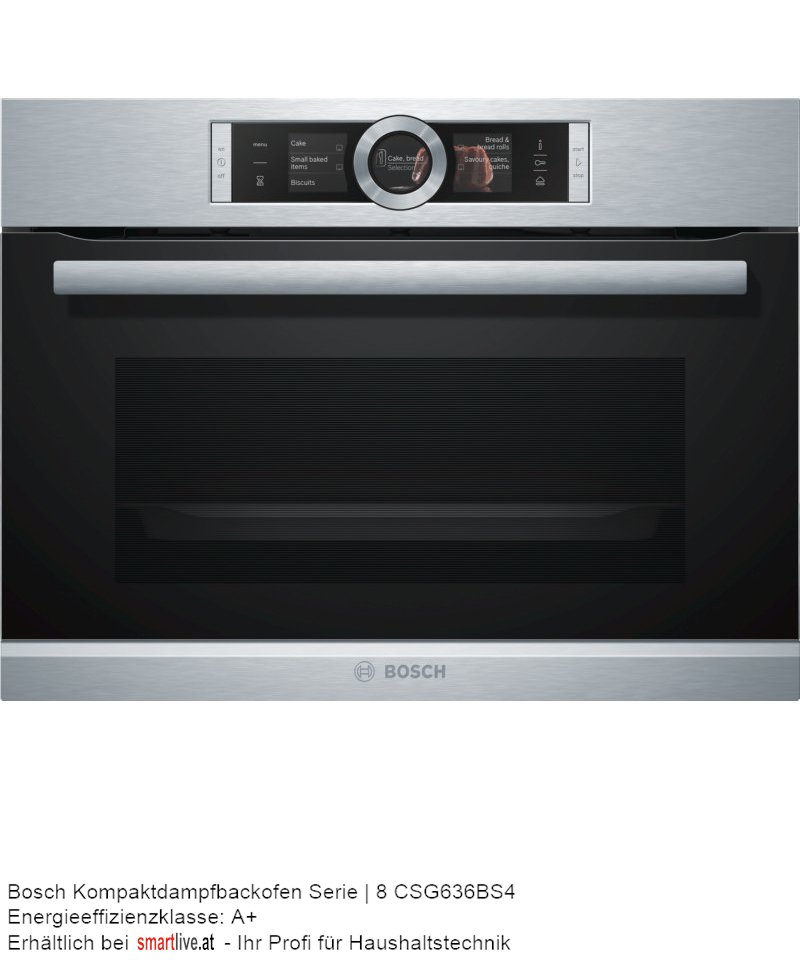 Bosch Kompaktdampfbackofen Serie | 8 CSG636BS4