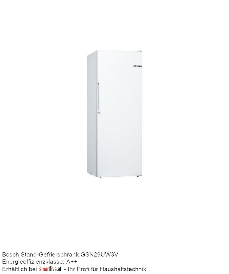 Bosch Stand-Gefrierschrank GSN29UW3V