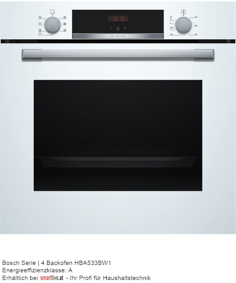 Bosch Serie | 4 Backofen HBA533BW1