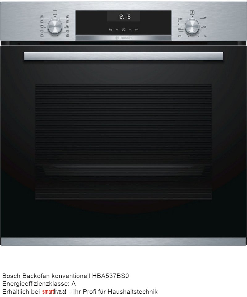 Bosch Backofen konventionell HBA537BS0