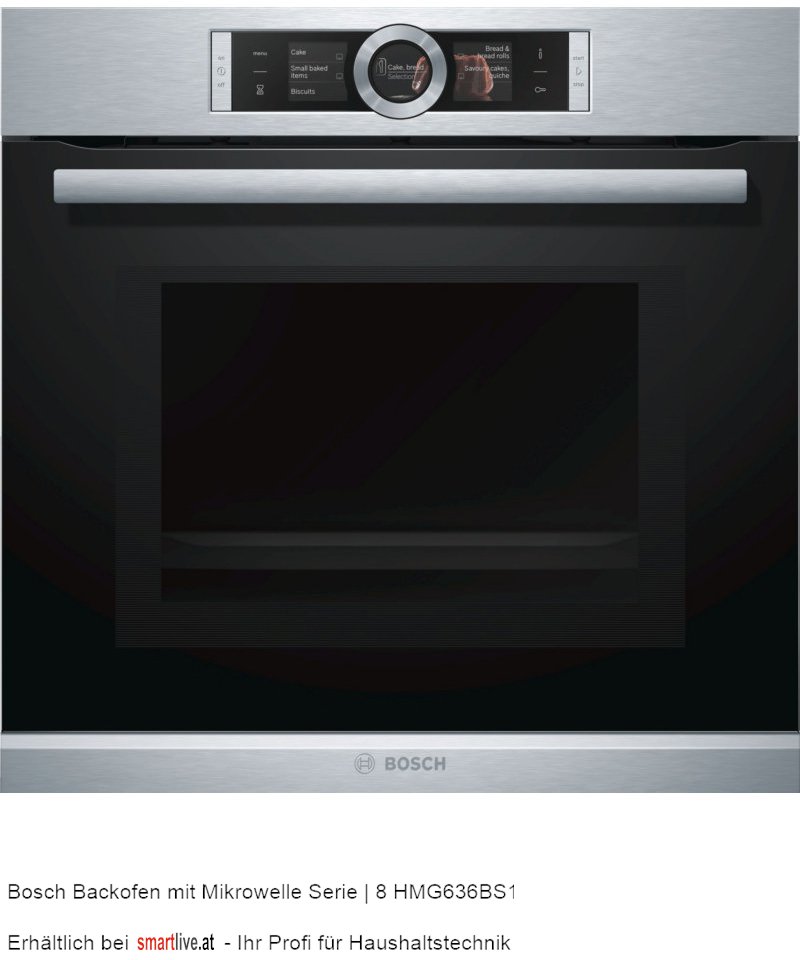 Bosch Backofen mit Mikrowelle Serie | 8 HMG636BS1