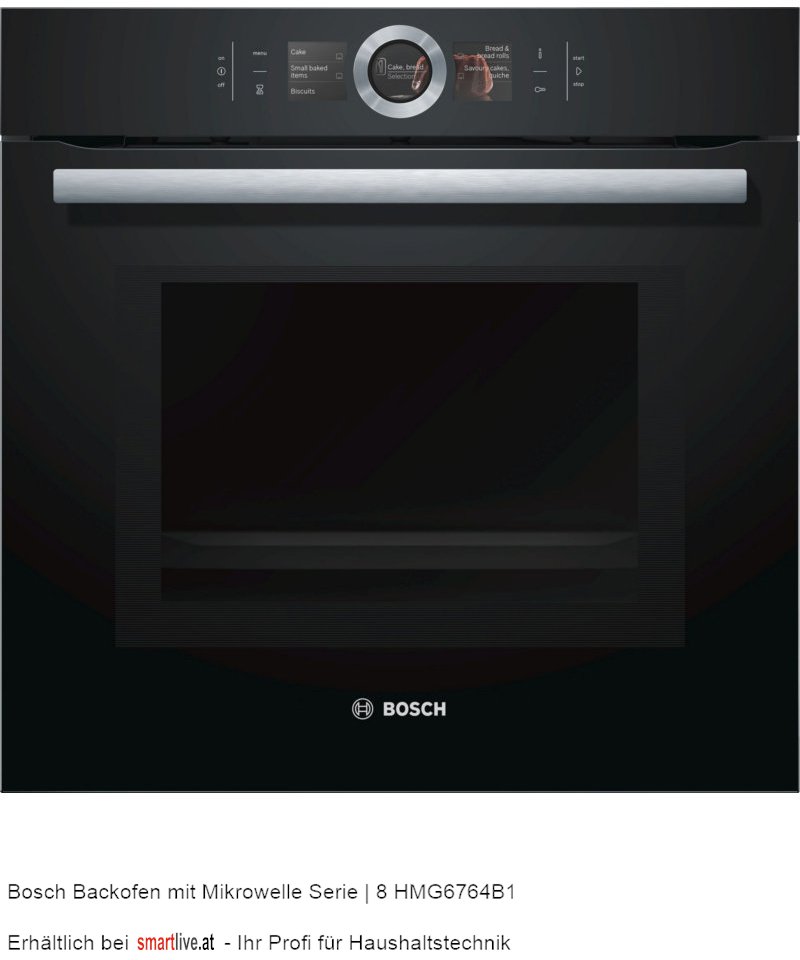 Bosch Backofen mit Mikrowelle Serie | 8 HMG6764B1