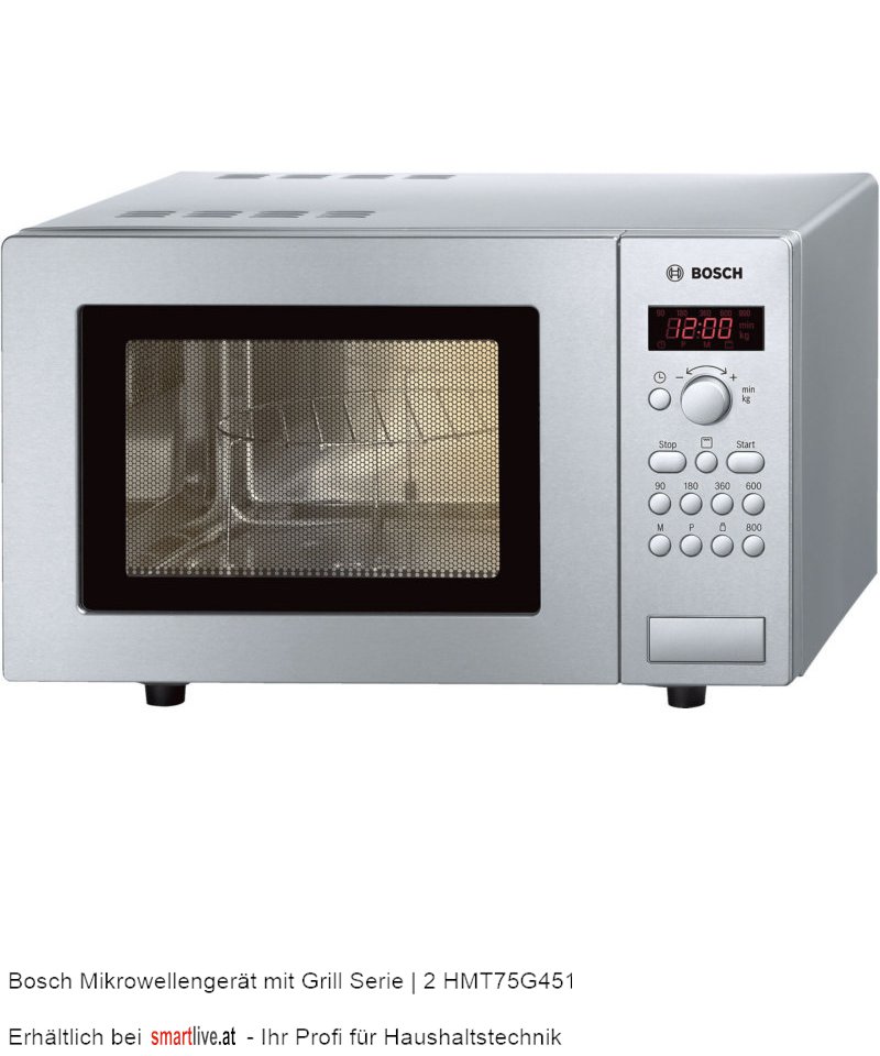 Bosch Mikrowellengert mit Grill Serie | 2 HMT75G451