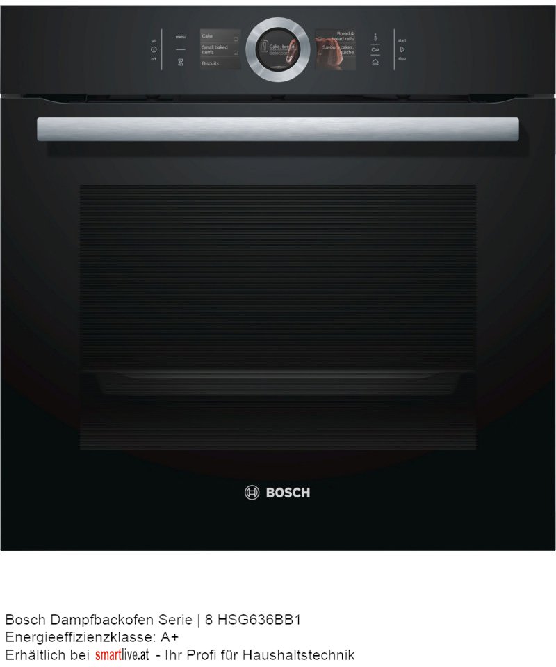 Bosch Dampfbackofen Serie | 8 HSG636BB1