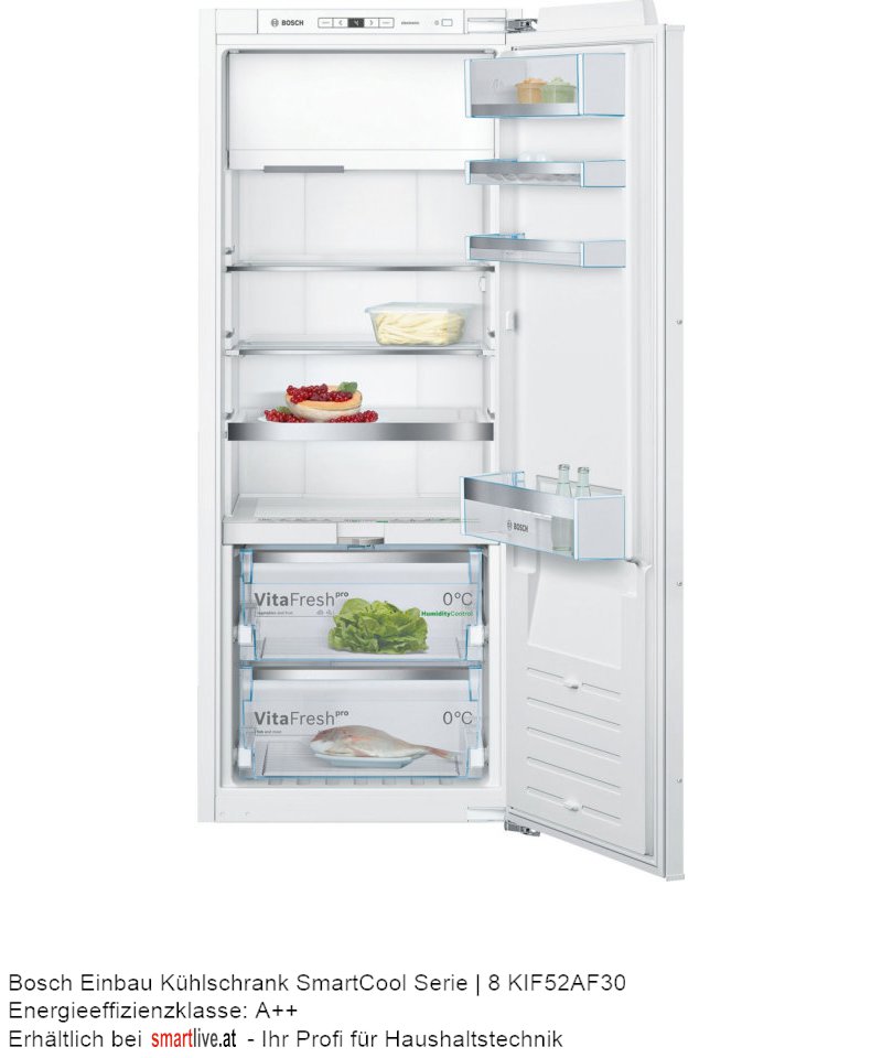 Bosch Einbau Khlschrank SmartCool Serie | 8 KIF52AF30