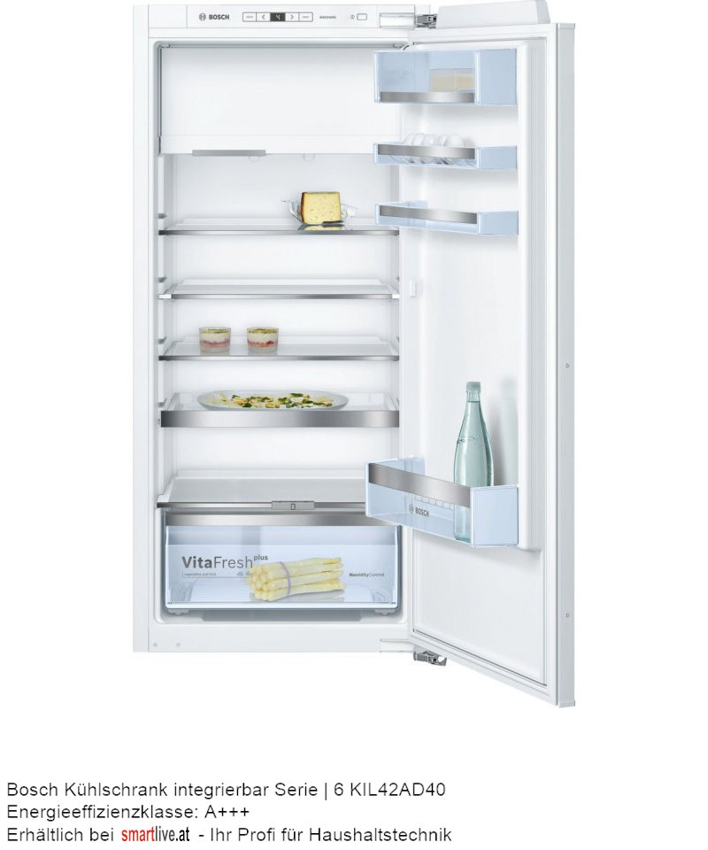 Bosch Khlschrank integrierbar Serie | 6 KIL42AD40