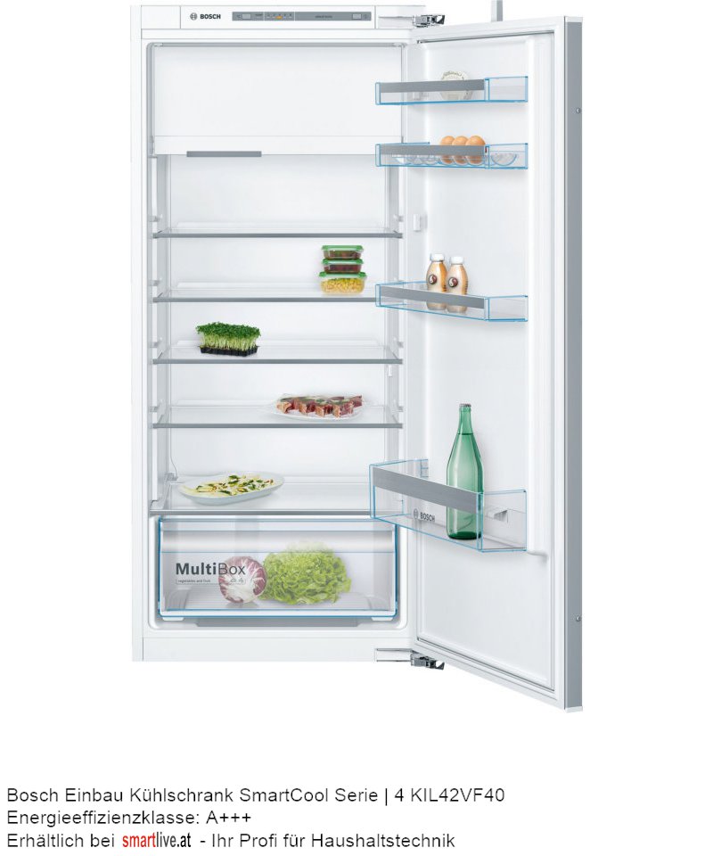Bosch Einbau Kühlschrank SmartCool Serie | 4 KIL42VF40