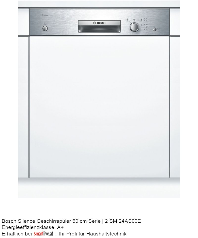 Bosch Silence Geschirrspler 60 cm Serie | 2 SMI24AS00E