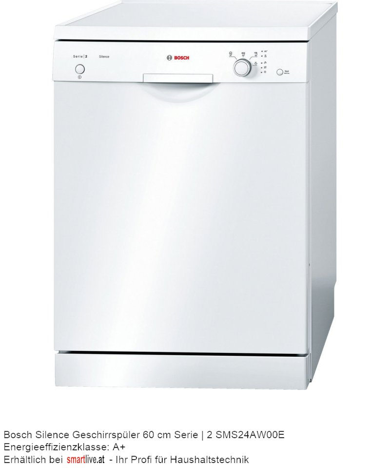 Bosch Silence Geschirrspler 60 cm Serie | 2 SMS24AW00E