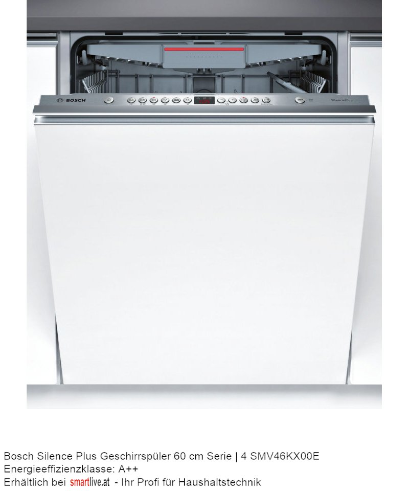 Bosch Silence Plus Geschirrspler 60 cm Serie | 4 SMV46KX00E