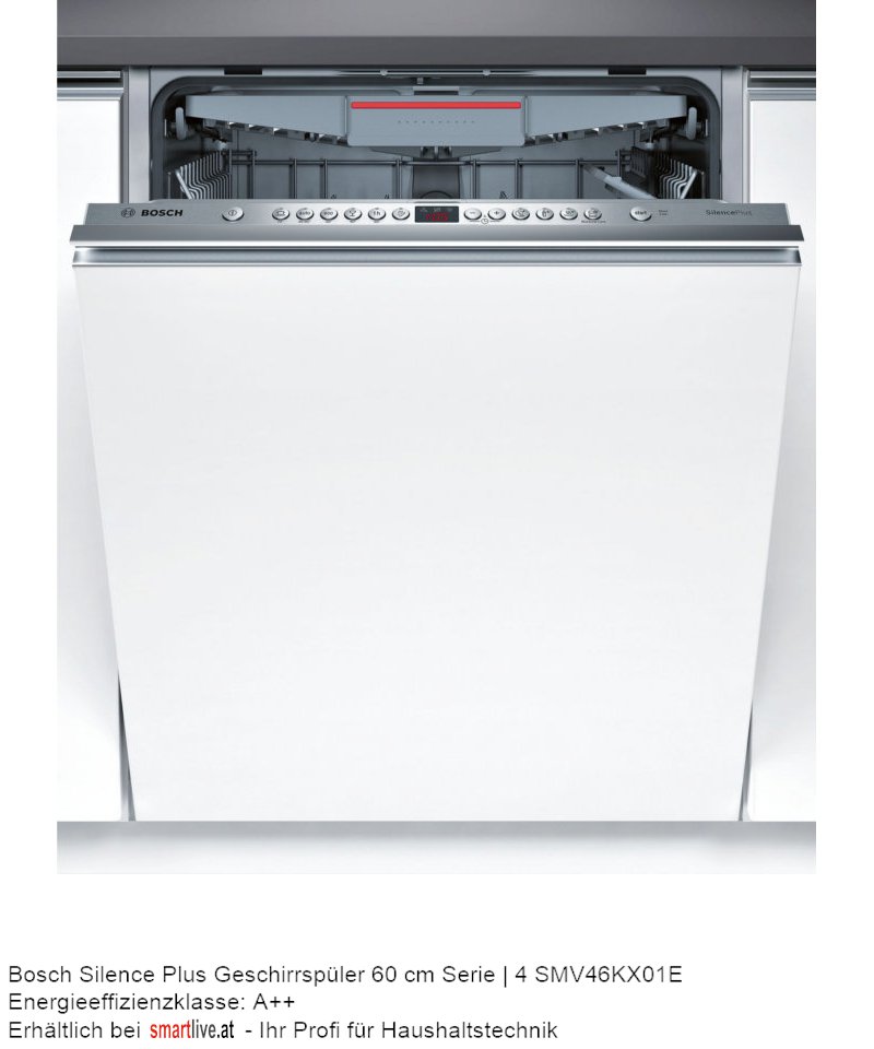 Bosch Silence Plus Geschirrspler 60 cm Serie | 4 SMV46KX01E