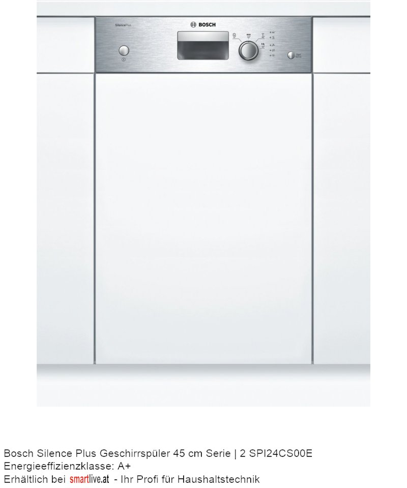 Bosch Silence Plus Geschirrspler 45 cm Serie | 2 SPI24CS00E