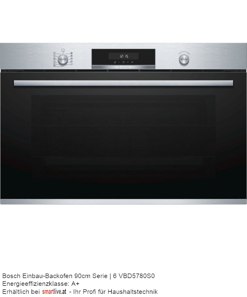 Bosch Einbau-Backofen 90cm Serie | 6 VBD5780S0