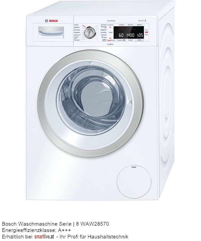 Bosch Waschmaschine Serie | 8 WAW28570