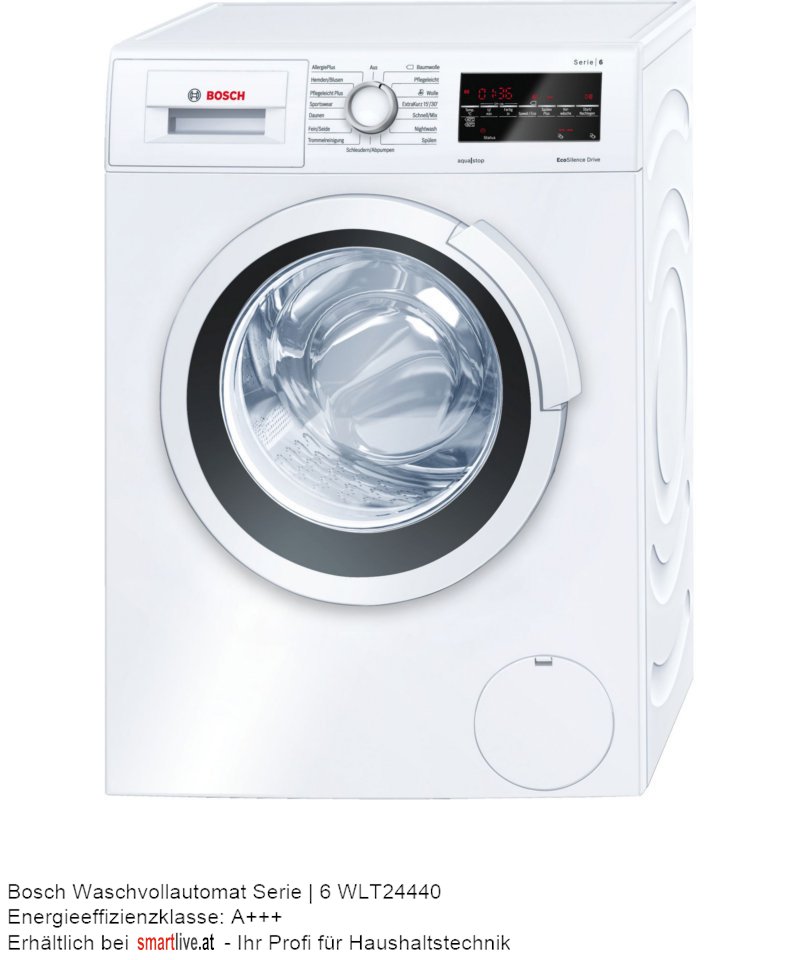 Bosch Waschvollautomat Serie | 6 WLT24440